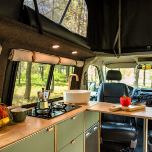 camper gordijnen VW Transporter