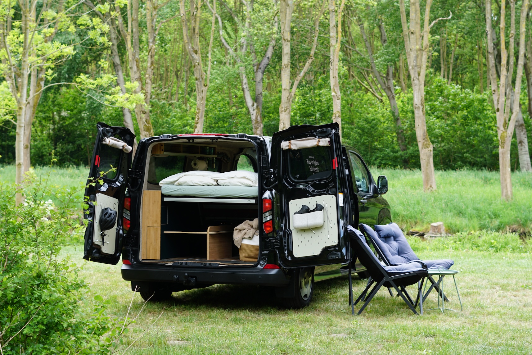 Gordijn Ford Transit Custom