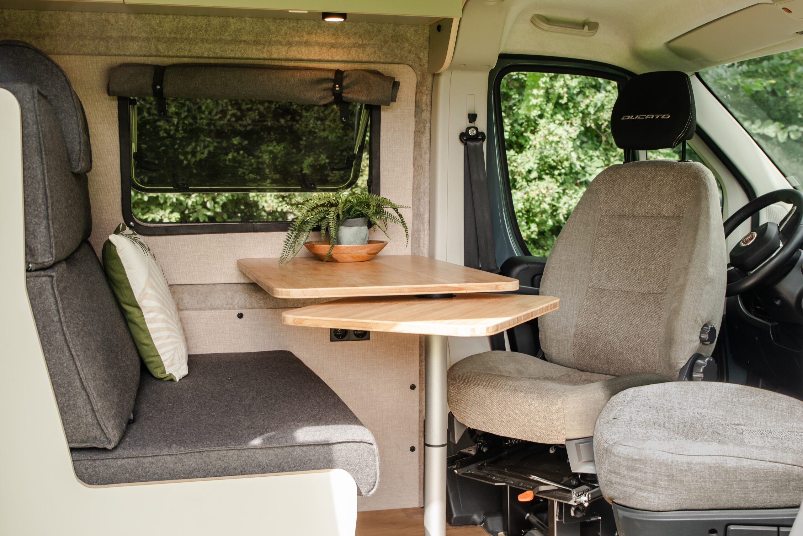 camper gordijn Fiat Ducato